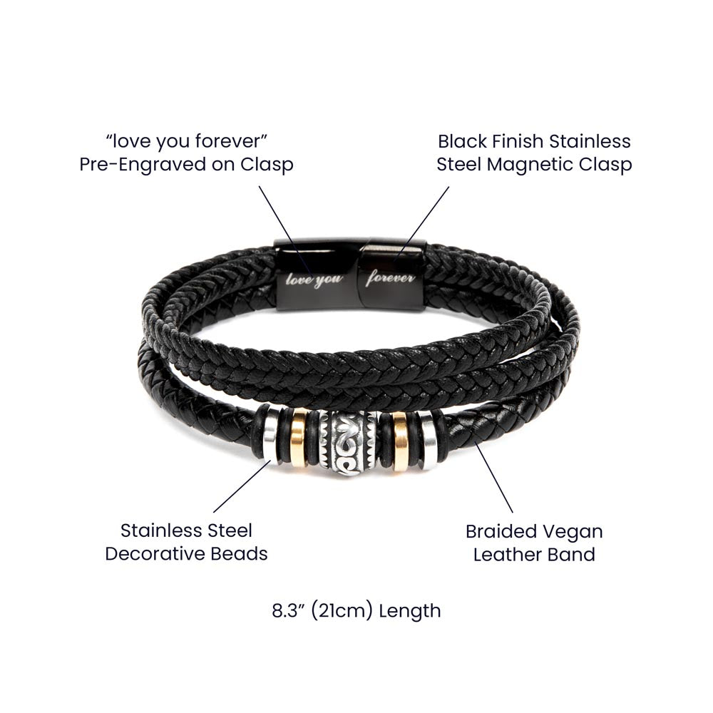 Love Your Forever Bracelet for Husband | From Husband