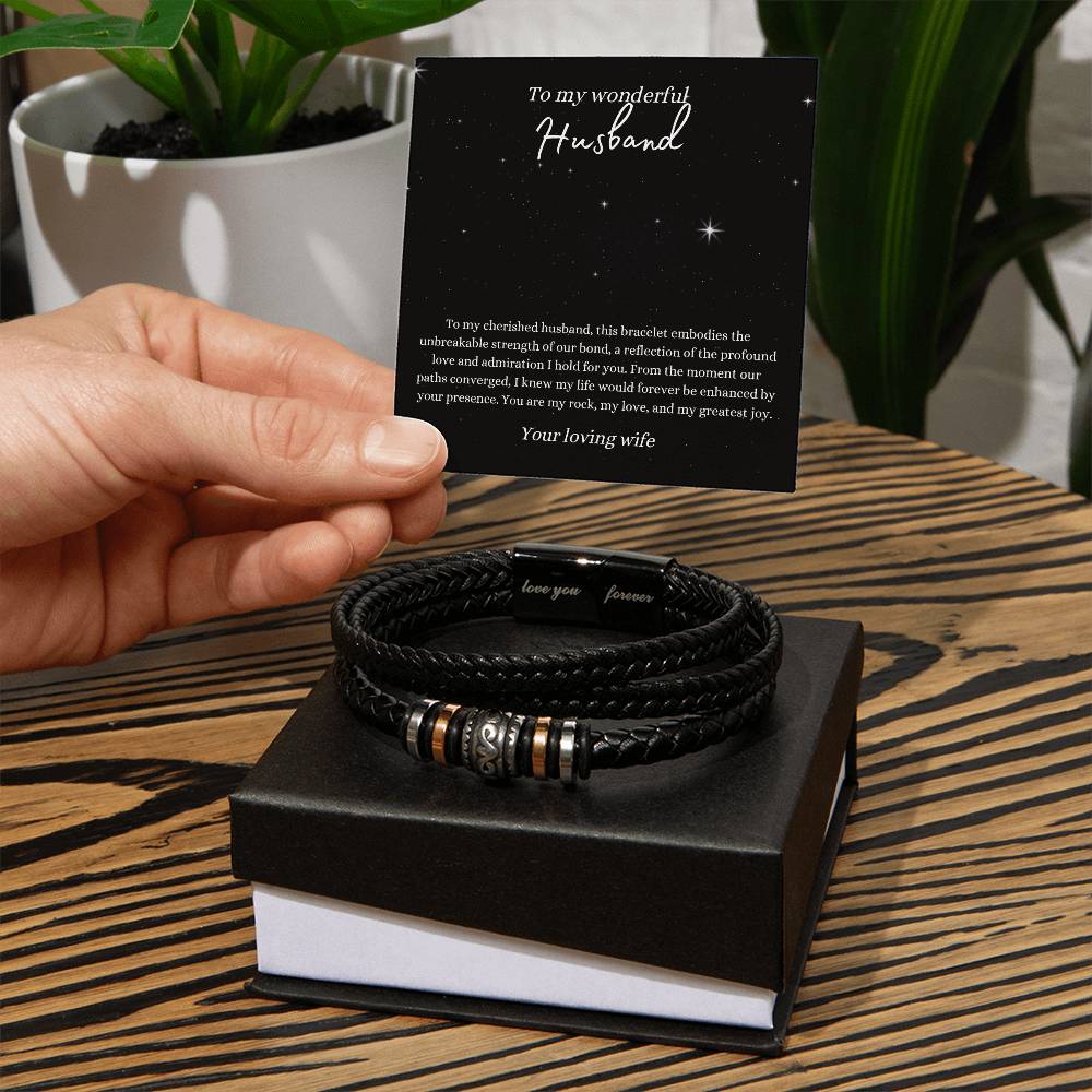 Love Your Forever Bracelet for Husband | From Wife