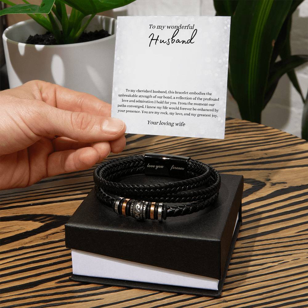 Love Your Forever Bracelet for Husband | From Wife