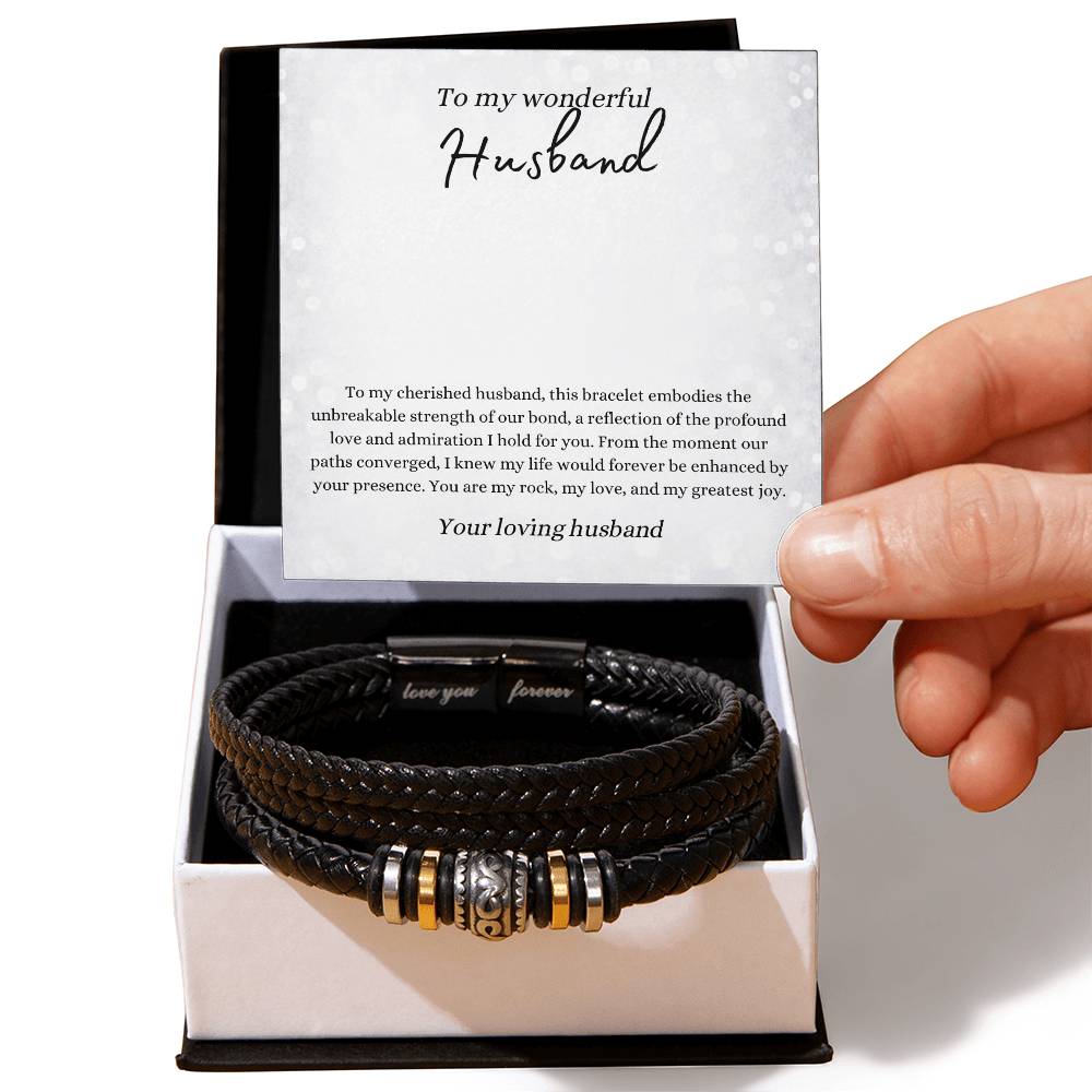 Love Your Forever Bracelet for Husband | From Husband