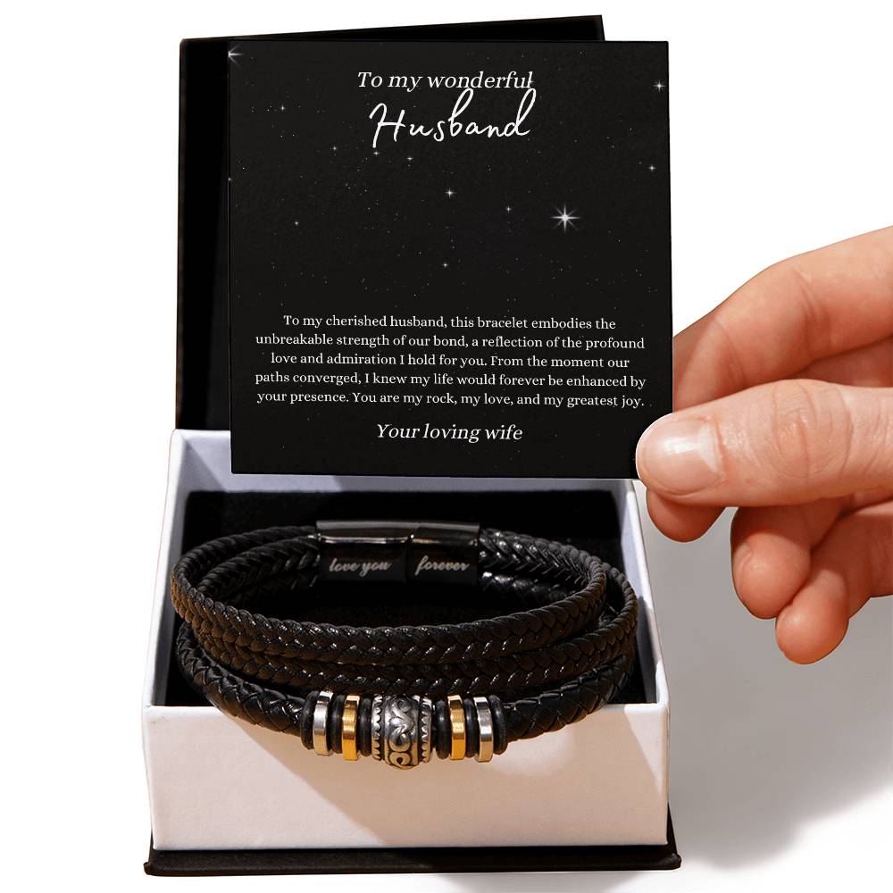 Love Your Forever Bracelet for Husband | From Wife